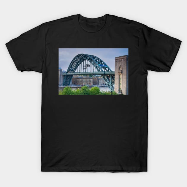 Newcastle Tyne Bridge T-Shirt by MartynUK